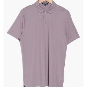 WestZeroOne Lilac Dust Color Polo Shirt SizeXL